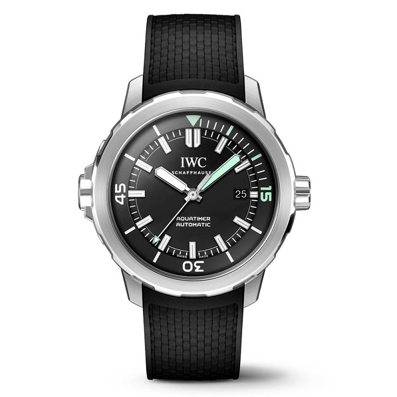 IWC アクアタイマー・オートマティック ブラック IW328802-BRAND OFF