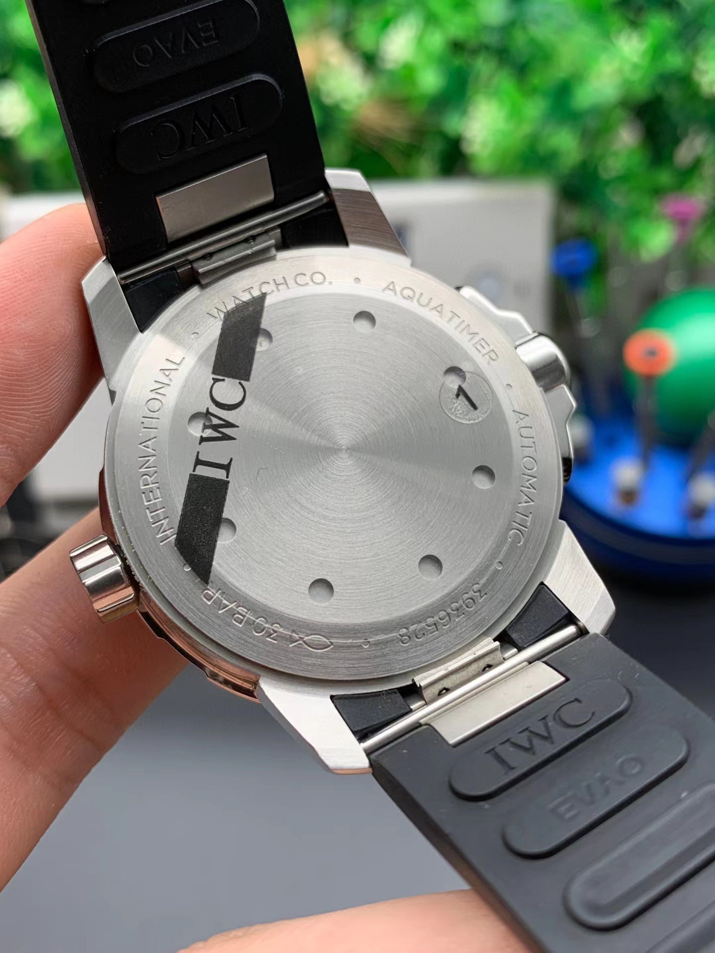 IWC アクアタイマー・オートマティック ブラック IW328802-BRAND OFF