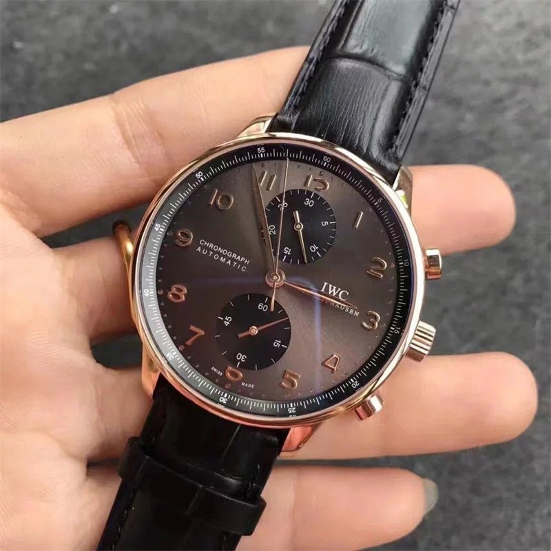 IWC ポルトギーゼ クロノグラフ IW371610 グレー文字盤-BRAND OFF