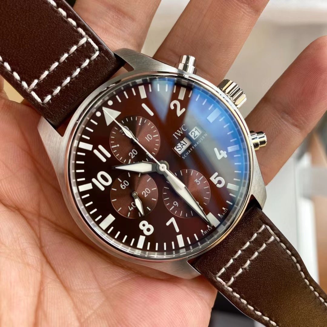 IWC パイロットウォッチクロノグラフ アントワーヌ･ド･サンテグジュペリ IW377713-BRAND OFF