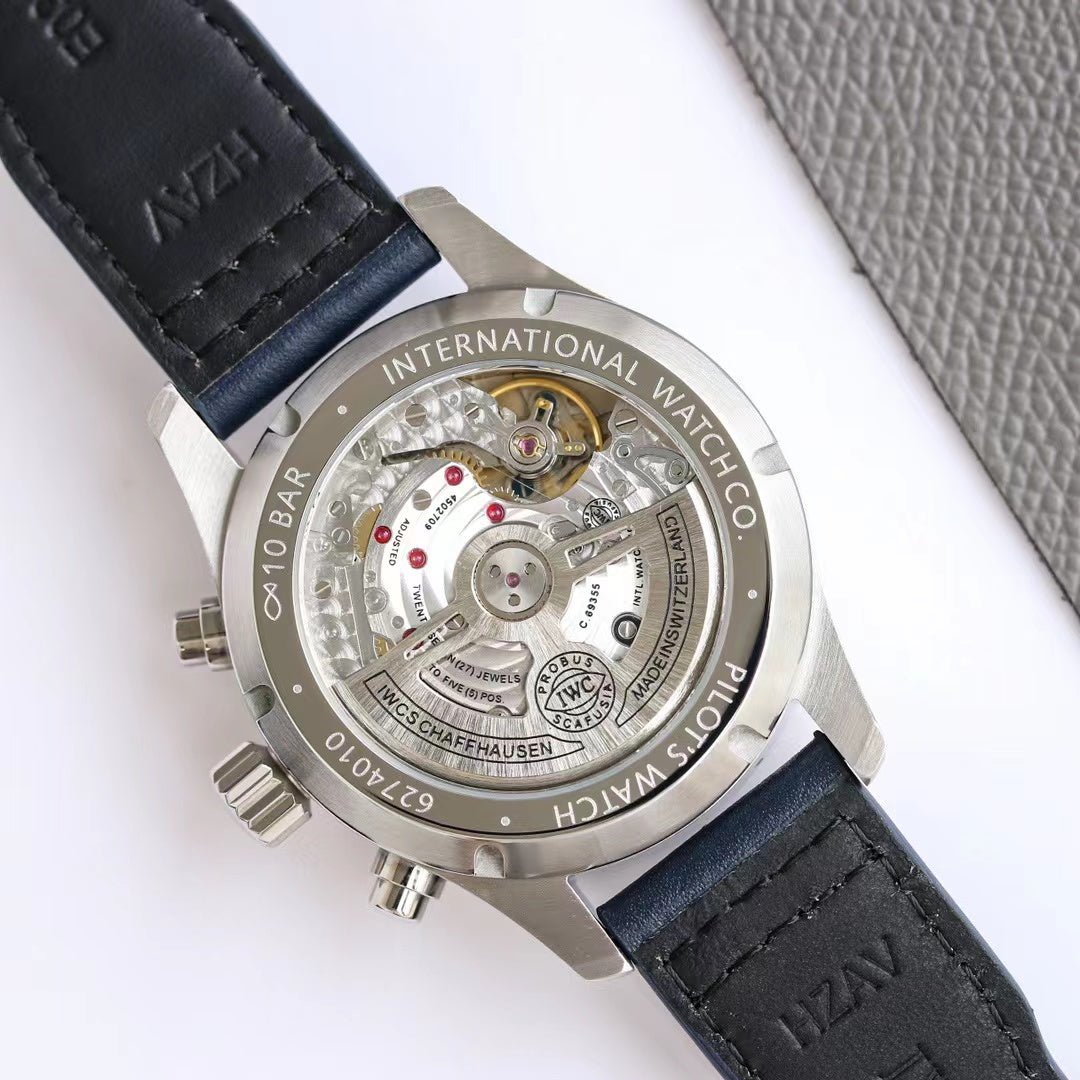 IWC パイロットウォッチ クロノグラフ IW378003 ブルー-BRAND OFF