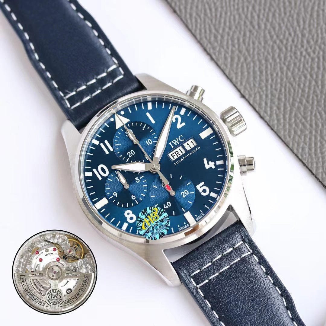 IWC パイロットウォッチ クロノグラフ IW378003 ブルー-BRAND OFF