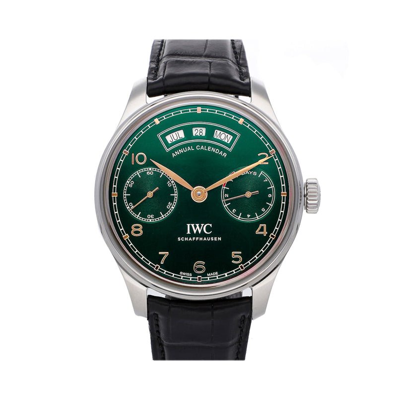 IWC ポルトギーゼ アニュアルカレンダー IW503510 グリーン限定150本-BRAND OFF