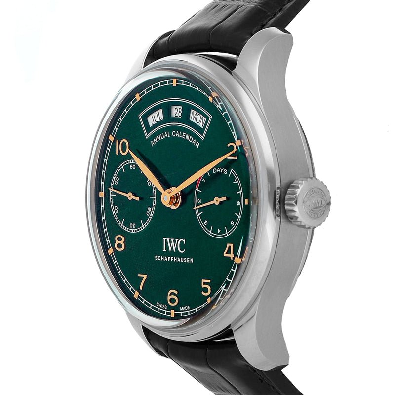 IWC ポルトギーゼ アニュアルカレンダー IW503510 グリーン限定150本-BRAND OFF