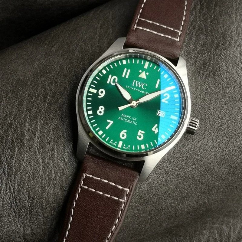 IWC パイロットウォッチ マーク XX IW328205 グリーン文字盤-BRAND OFF