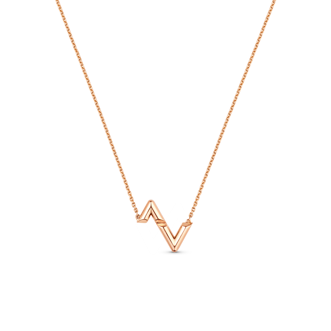 ペンダント LV ヴォルト アップサイド ダウン（ピンクゴールド）-BRAND OFF