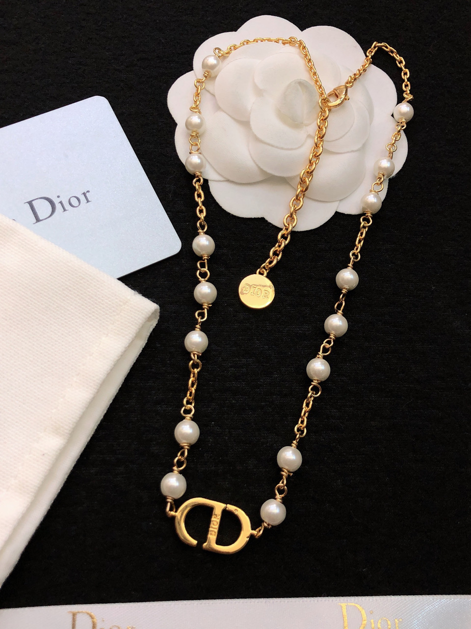 【2026】【DIOR】ネックレス、新しいネックレス万能シンプルファッションオーナメント-BRAND OFF