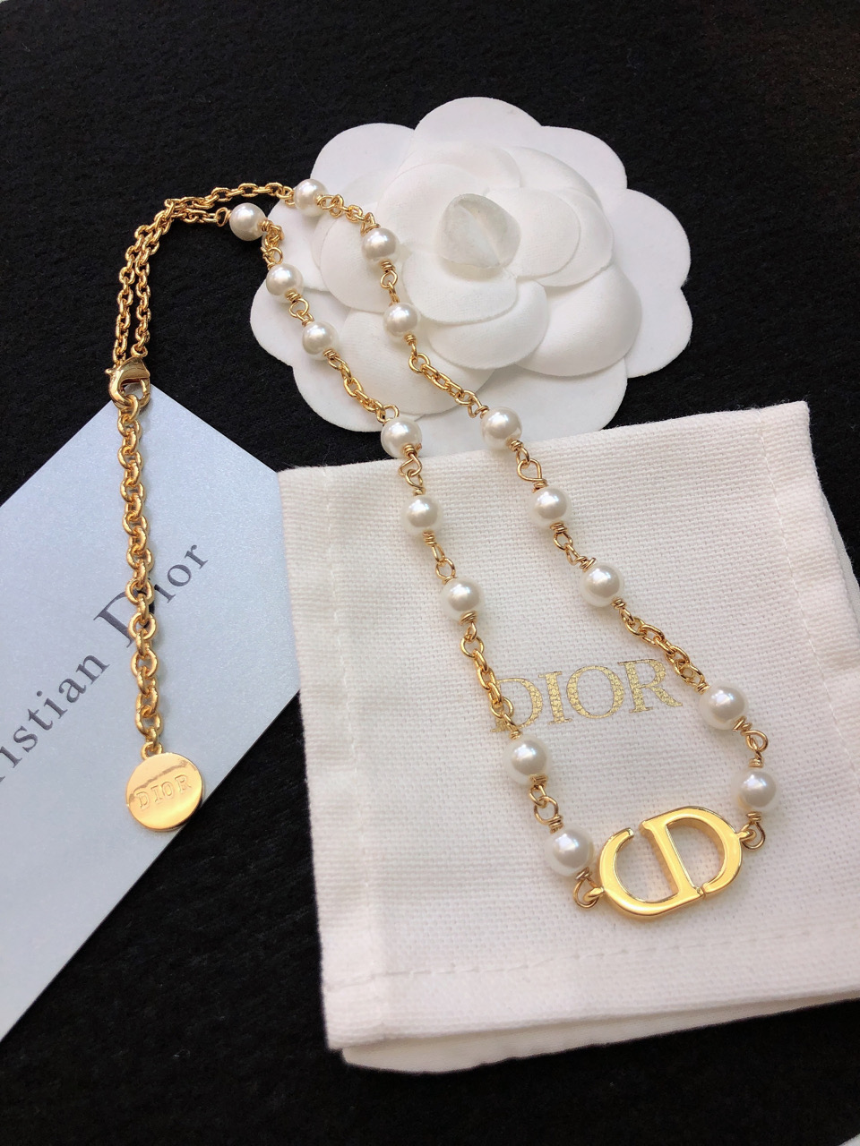 【2026】【DIOR】ネックレス、新しいネックレス万能シンプルファッションオーナメント-BRAND OFF