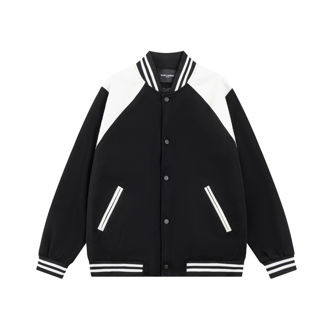 【SAINT LAURENT旗艦店】野球服のジャケット ご好評に付き再入荷！-BRAND OFF