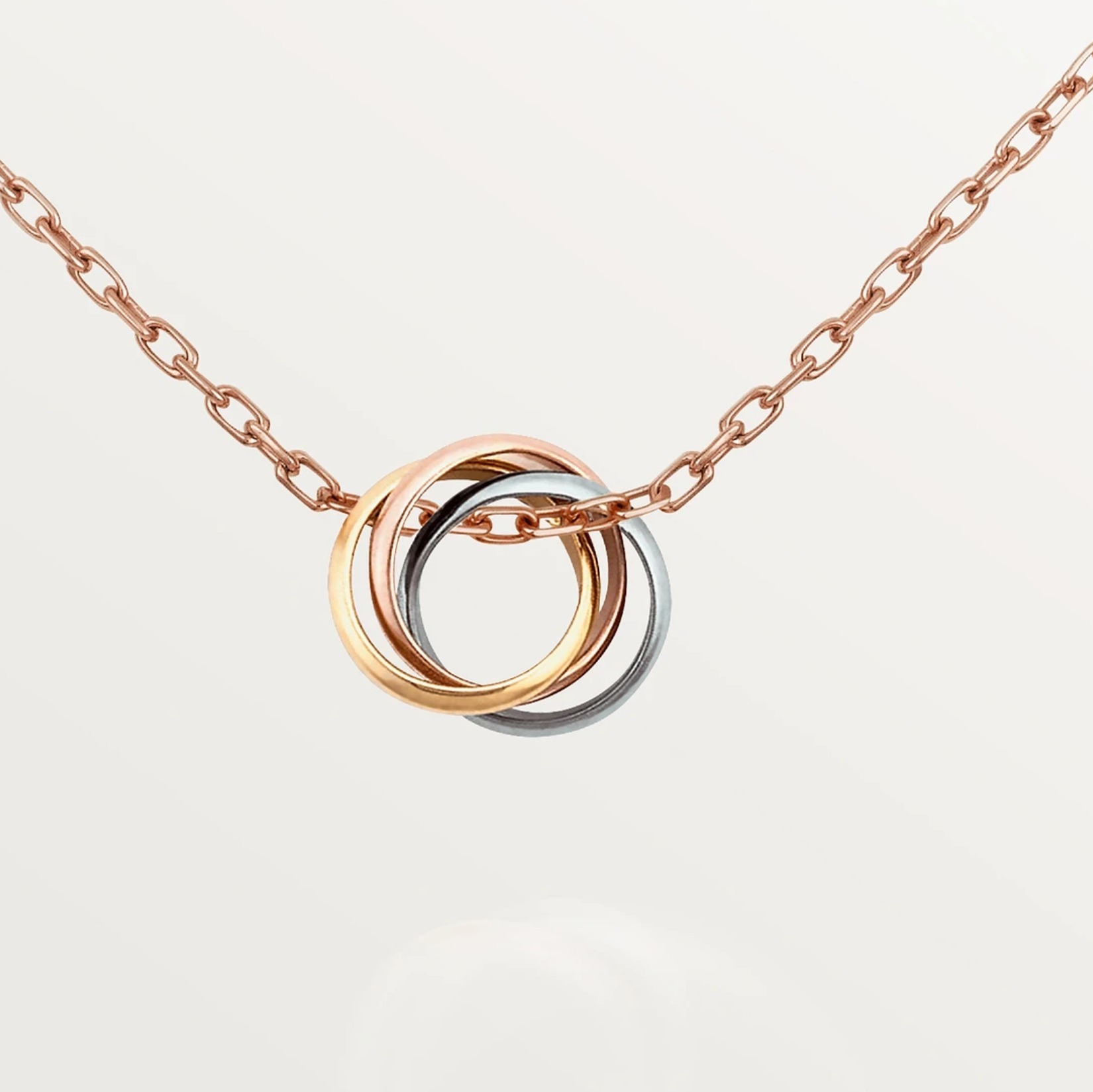 大人気！【カルティエ】ギフトに◎ トリニティ ネックレス 18K-BRAND OFF