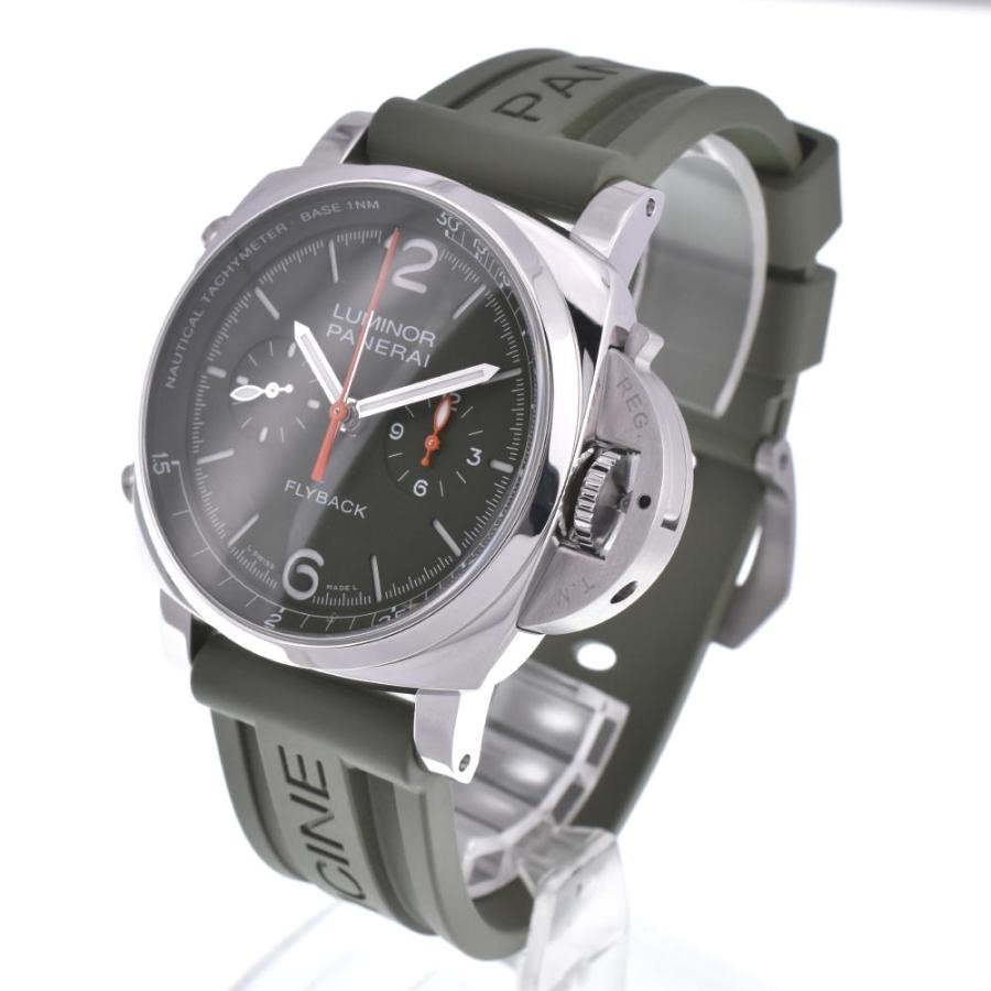 パネライ ルミノール クロノ フライバック ベルデミリターレ PAM01296-BRAND OFF