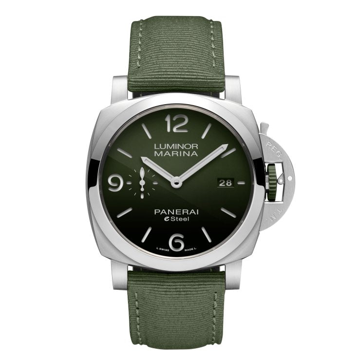 PANERAI パネライ ルミノールマリーナ ESteel ヴェルデ ズメラルド PAM01356-BRAND OFF