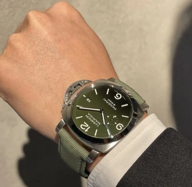 PANERAI パネライ ルミノールマリーナ ESteel ヴェルデ ズメラルド PAM01356-BRAND OFF