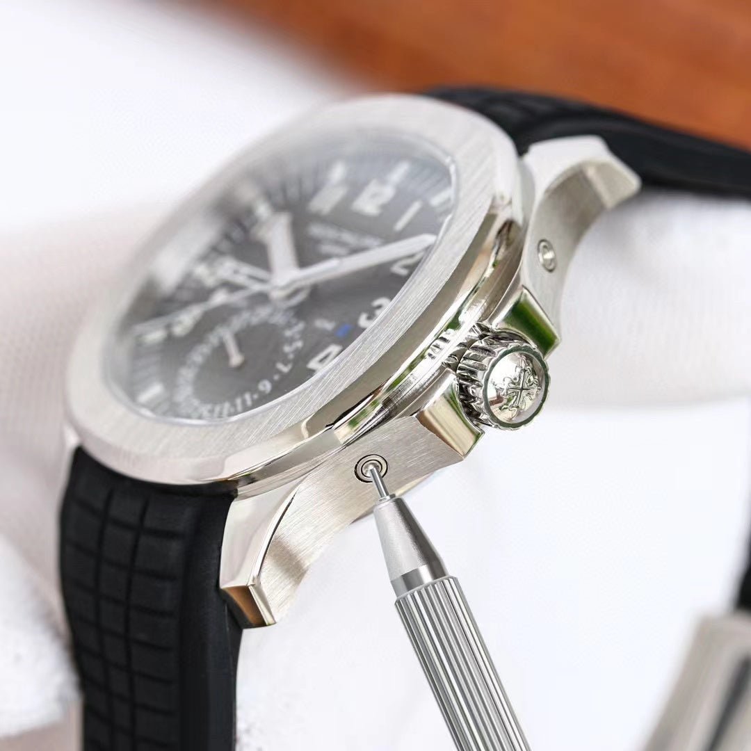 パテック・フィリップ PATEK PHILIPPE アクアノート トラベルタイム 5164A-001 新品 腕時計 メンズ-BRAND OFF