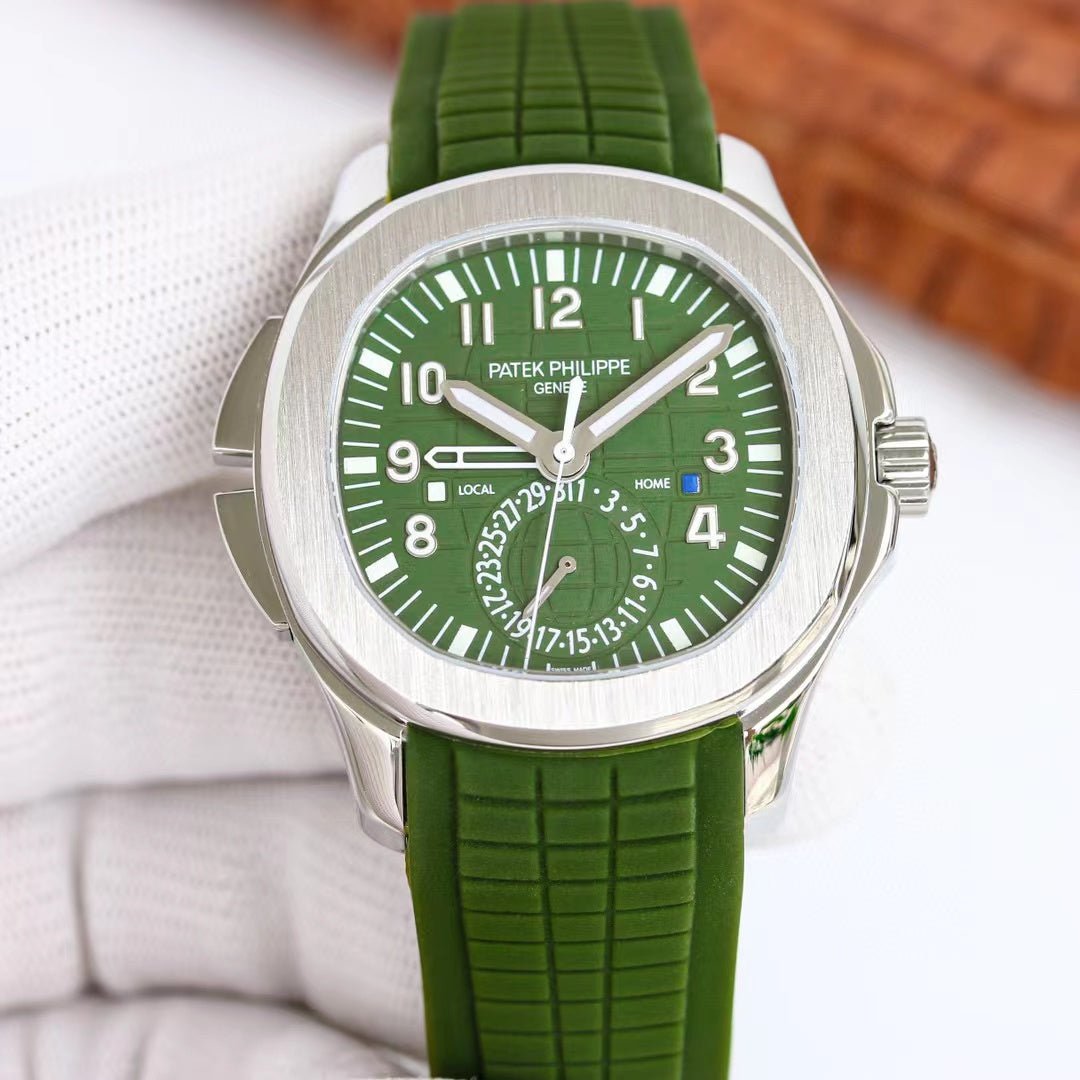 パテック・フィリップ PATEK PHILIPPE アクアノート トラベルタイム 5164A-001 新品 腕時計 メンズ-BRAND OFF