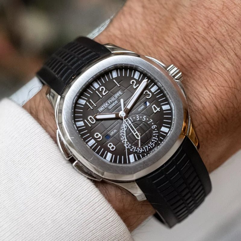 パテック・フィリップ PATEK PHILIPPE アクアノート トラベルタイム 5164A-001 新品 腕時計 メンズ-BRAND OFF