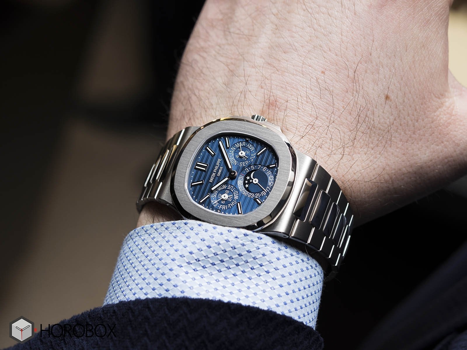 Patek Philippe (パテック フィリップ) ノーチラス パテック・フィリップ ノーチラス パーペチュアルカレンダー5740/1G-001-BRAND OFF