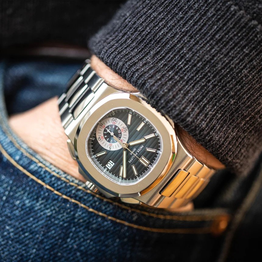 Patek Philippe (パテック フィリップ) ノーチラス Nautilus Chronograph 5980/1A-001-BRAND OFF