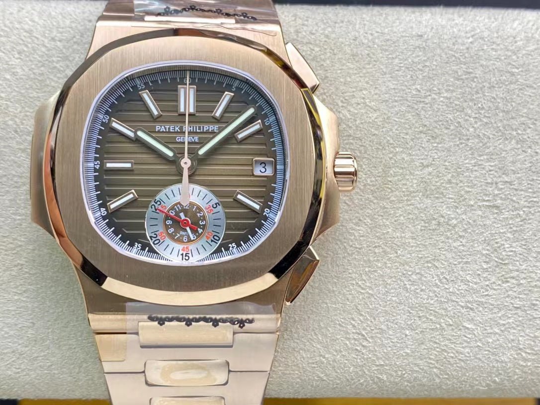 パテックフィリップ ノーチラス クロノグラフ PATEK PHILIPPE Nautilus Chronograph 5980R-001-BRAND OFF