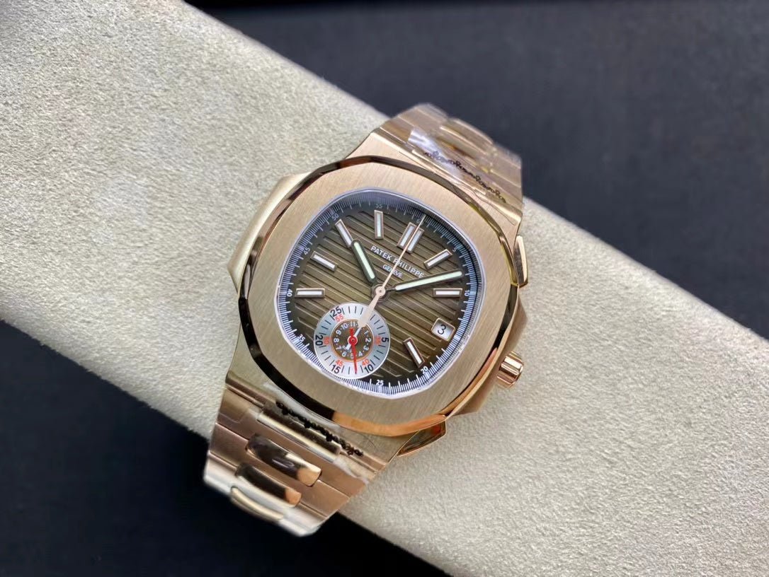 パテックフィリップ ノーチラス クロノグラフ PATEK PHILIPPE Nautilus Chronograph 5980R-001-BRAND OFF