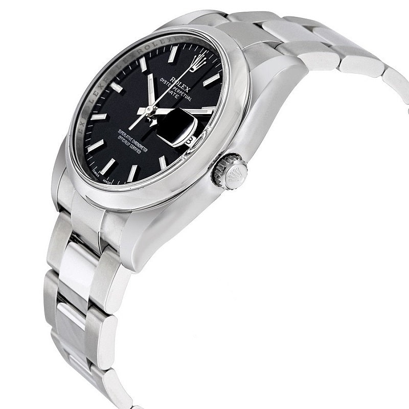 ROLEX ロレックス オイスターパーペチュアル&デイト 115200 ブラック-BRAND OFF