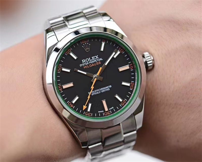 ROLEX ロレックス ミルガウス 116400GV ブラック ランダムシリアル-BRAND OFF