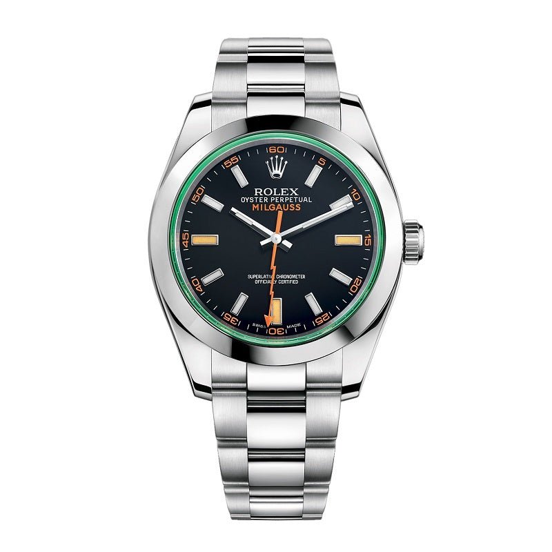 ROLEX ロレックス ミルガウス 116400GV ブラック ランダムシリアル-BRAND OFF