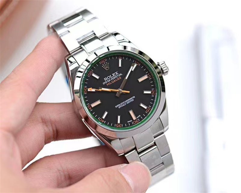 ROLEX ロレックス ミルガウス 116400GV ブラック ランダムシリアル-BRAND OFF