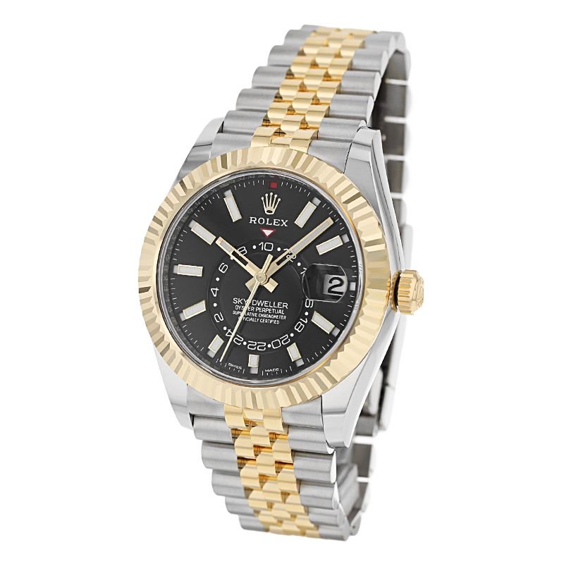 ROLEX ロレックス スカイドゥエラー 326933 ブラック ランダムシリアル-BRAND OFF