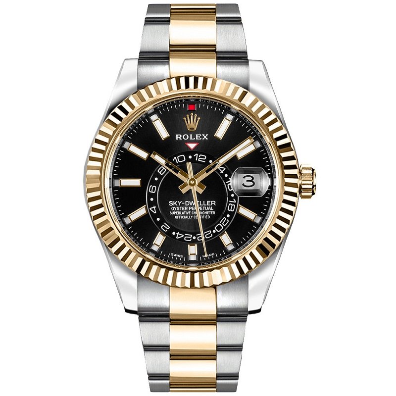 ROLEX ロレックス スカイドゥエラー 326933 ブラック ランダムシリアル-BRAND OFF