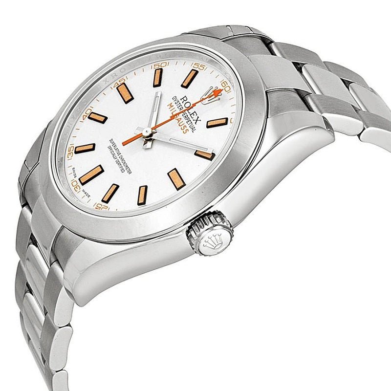ロレックス ミルガウス ランダム ホワイト ROLEX MILGAUSS 116400-BRAND OFF