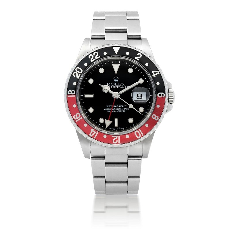 ROLEXロレックスグリニッジタイプ2赤と黒のコーラリング16710COKE-BRAND OFF