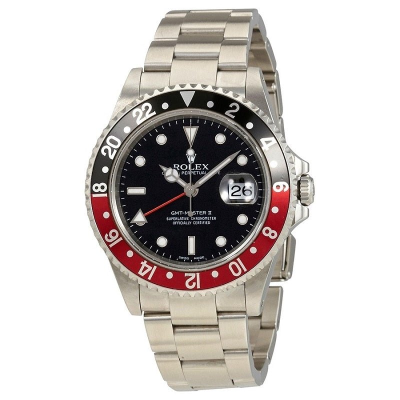 ROLEXロレックスグリニッジタイプ2赤と黒のコーラリング16710COKE-BRAND OFF