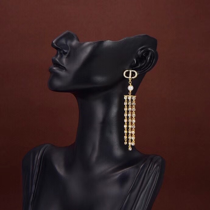 【2026】【DIOR】 ディオール  ファッションスタイルのイヤリング-BRAND OFF
