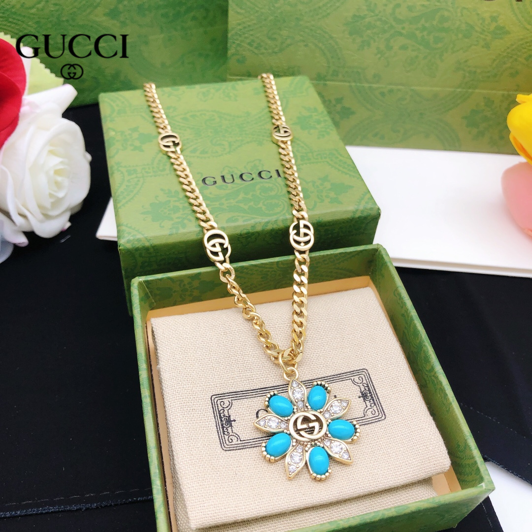 【2026】【GUCCI】ネックレス、新しいネックレス万能シンプルファッションオーナメント-BRAND OFF