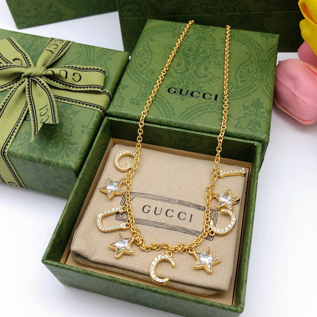 【2026】【GUCCI】ネックレス、新しいネックレス万能シンプルファッションオーナメント-BRAND OFF