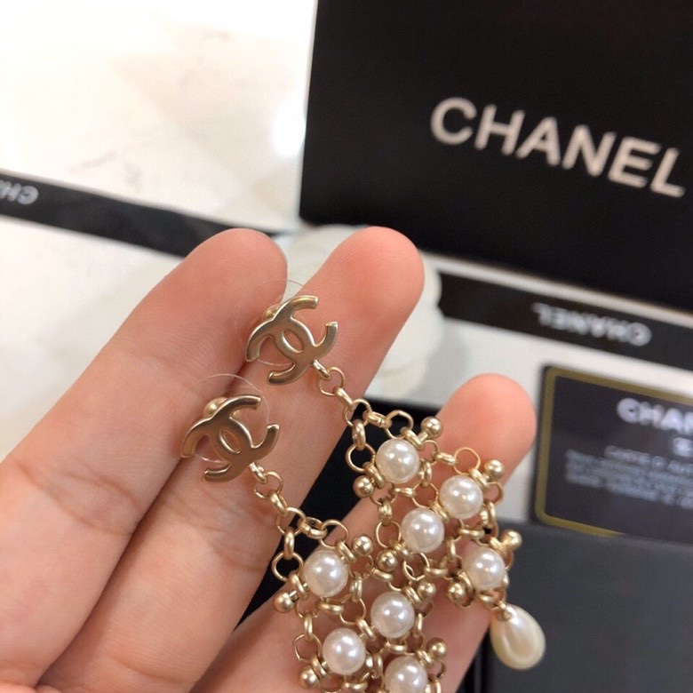 【CHANEL 】 シャネル   ファッションスタイルのイヤリング-BRAND OFF
