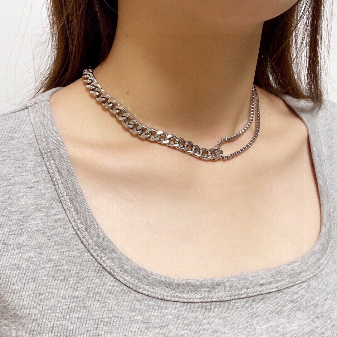 【2026】【BALENCIAGA】ネックレス、新しいネックレス万能シンプルファッションオーナメント-BRAND OFF
