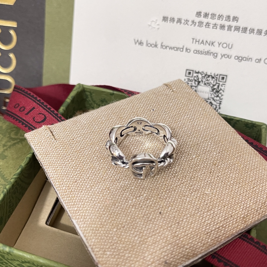 【GUCCI】クッチ  指輪-BRAND OFF
