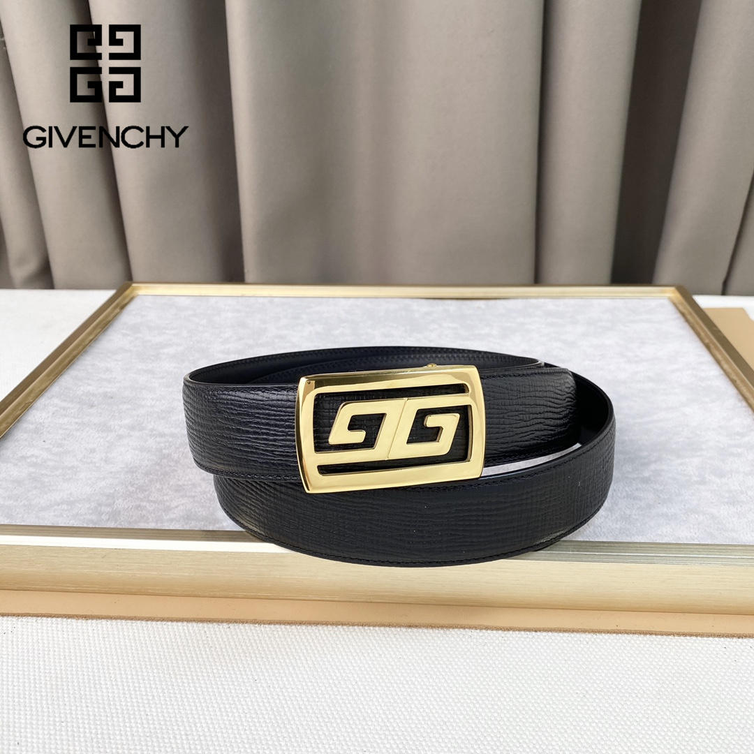 【GIVENCHY】(ジバンシー) 3.5cmベルト メンズ-BRAND OFF