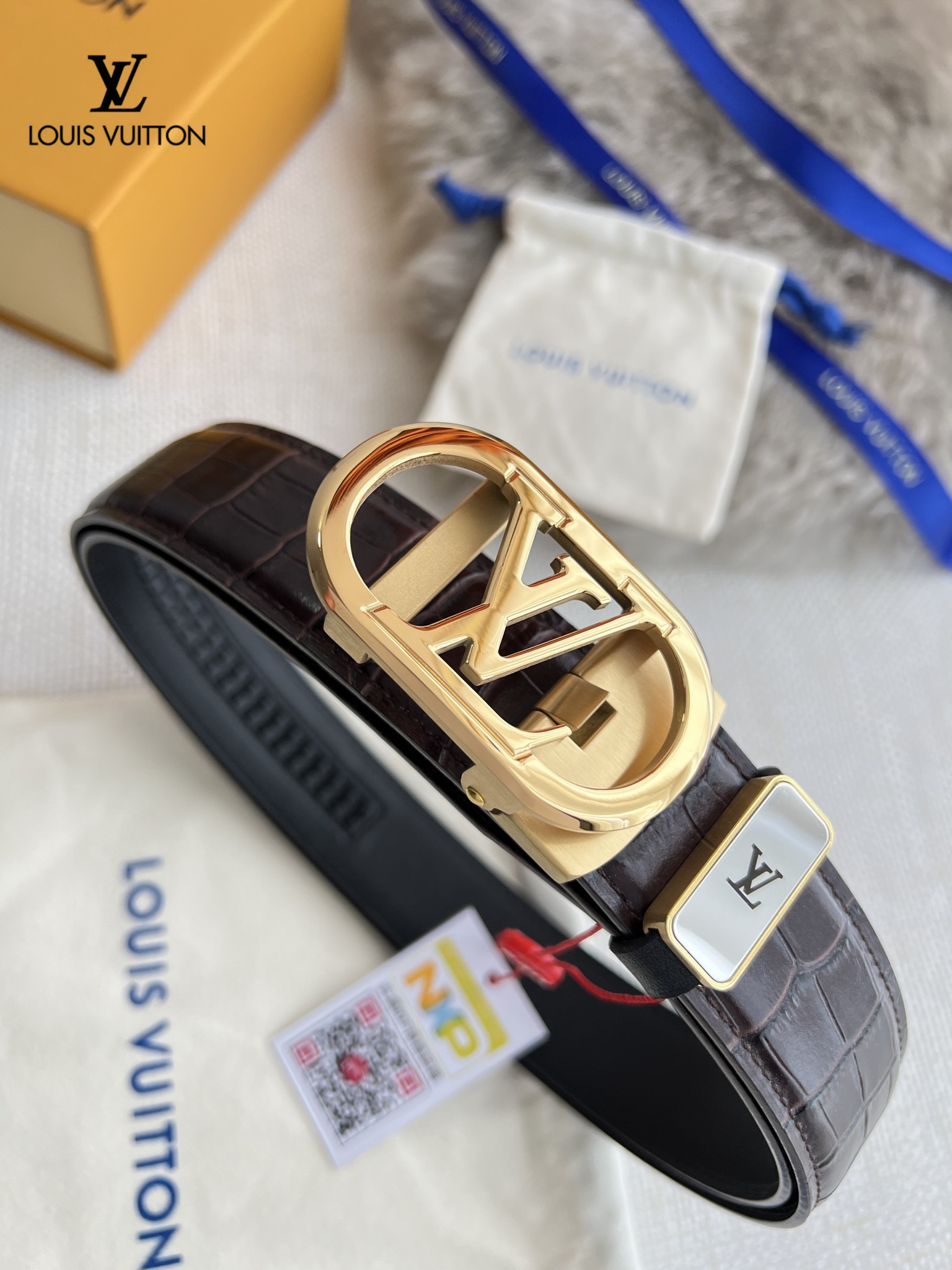 【LOUIS VUITTON】(ルイヴィトン) 3.5cmベルト メンズ-BRAND OFF