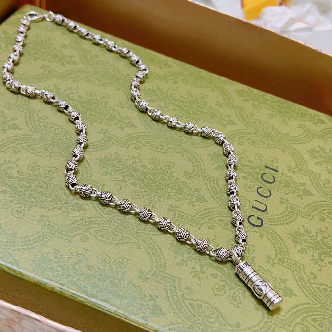 【2026】【GUCCI 】ネックレス、新しいネックレス万能シンプルファッションオーナメント-BRAND OFF