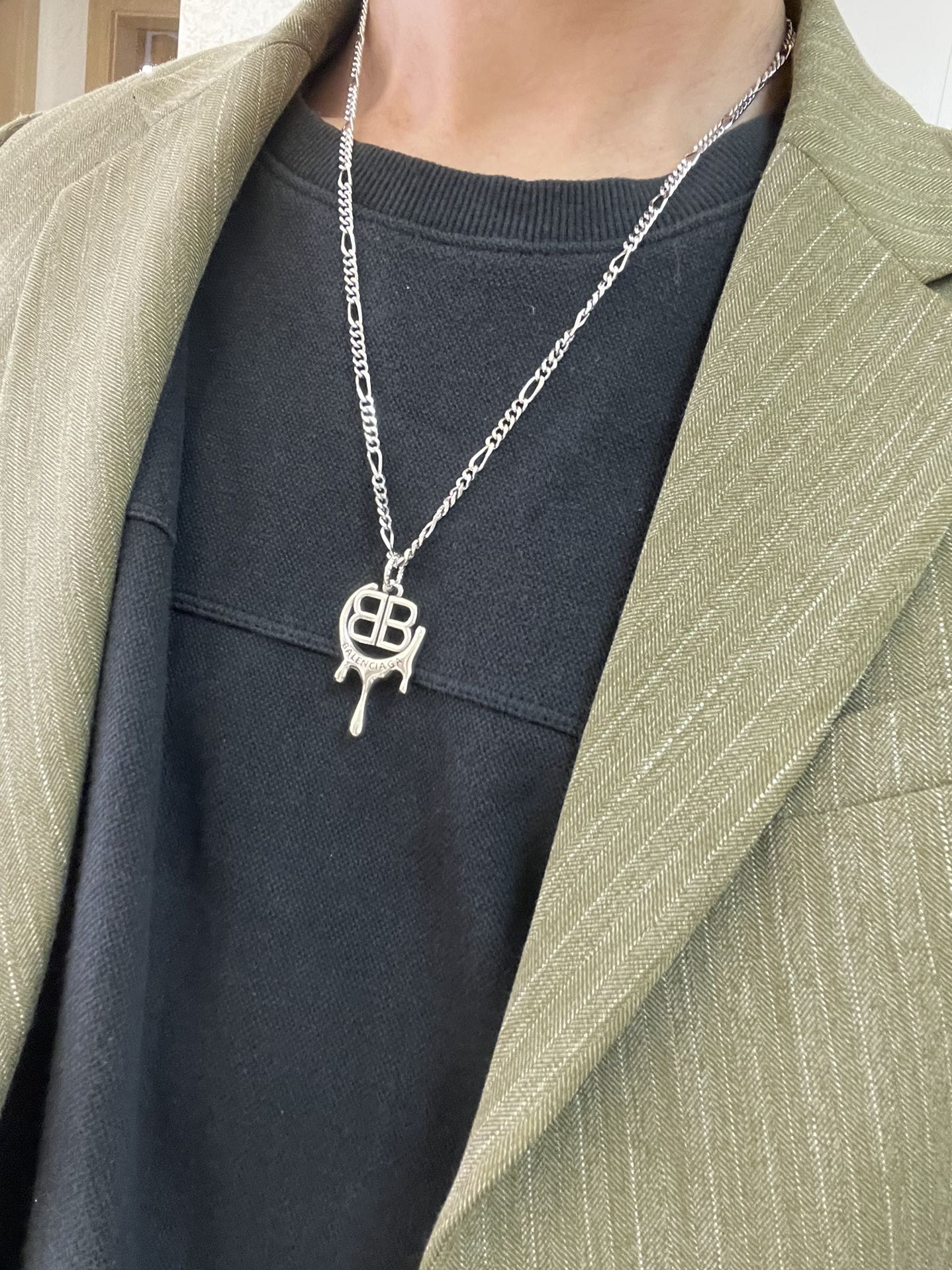 【BALENCIAGA 】ネックレス、新しいネックレス万能シンプルファッションオーナメント-BRAND OFF