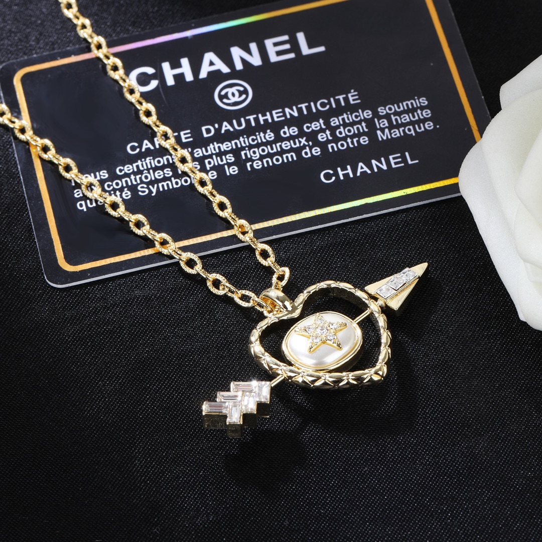 【2026】【CHANEL】ネックレス、新しいネックレス万能シンプルファッションオーナメント-BRAND OFF