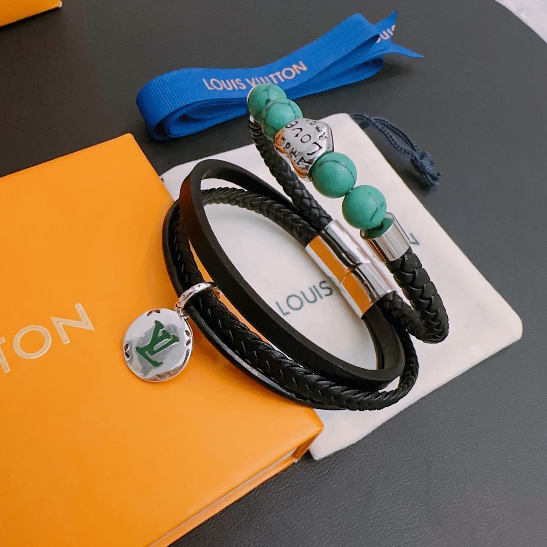 【LOUIS VUITTON】ブレスレット、ファッションシンプルなスタイル-BRAND OFF