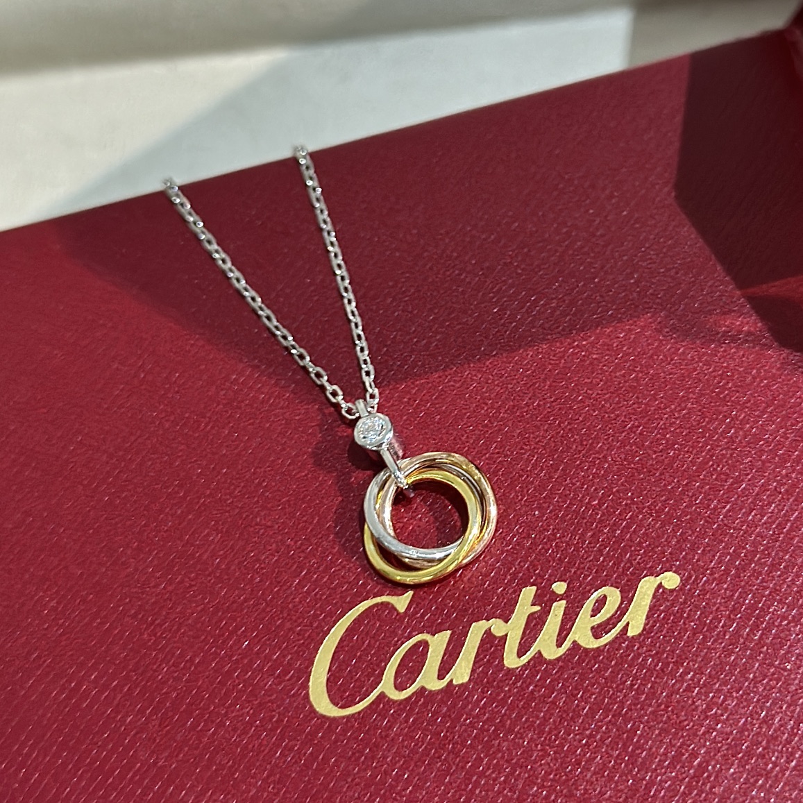 【CARTIER】ネックレス、新しいネックレス万能シンプルファッションオーナメント-BRAND OFF