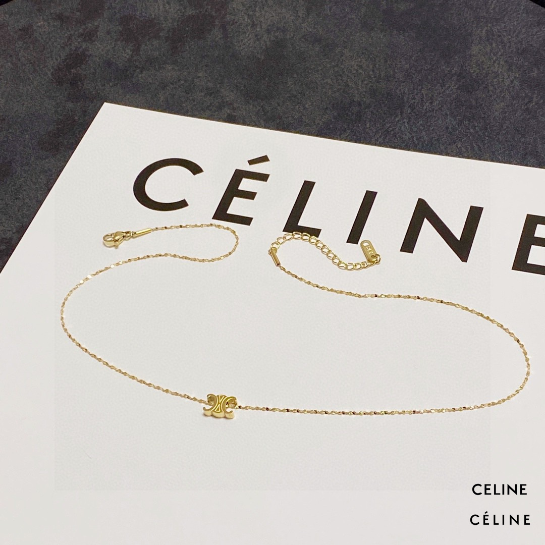 【2026】【CELINE】ネックレス、新しいネックレス万能シンプルファッションオーナメント-BRAND OFF