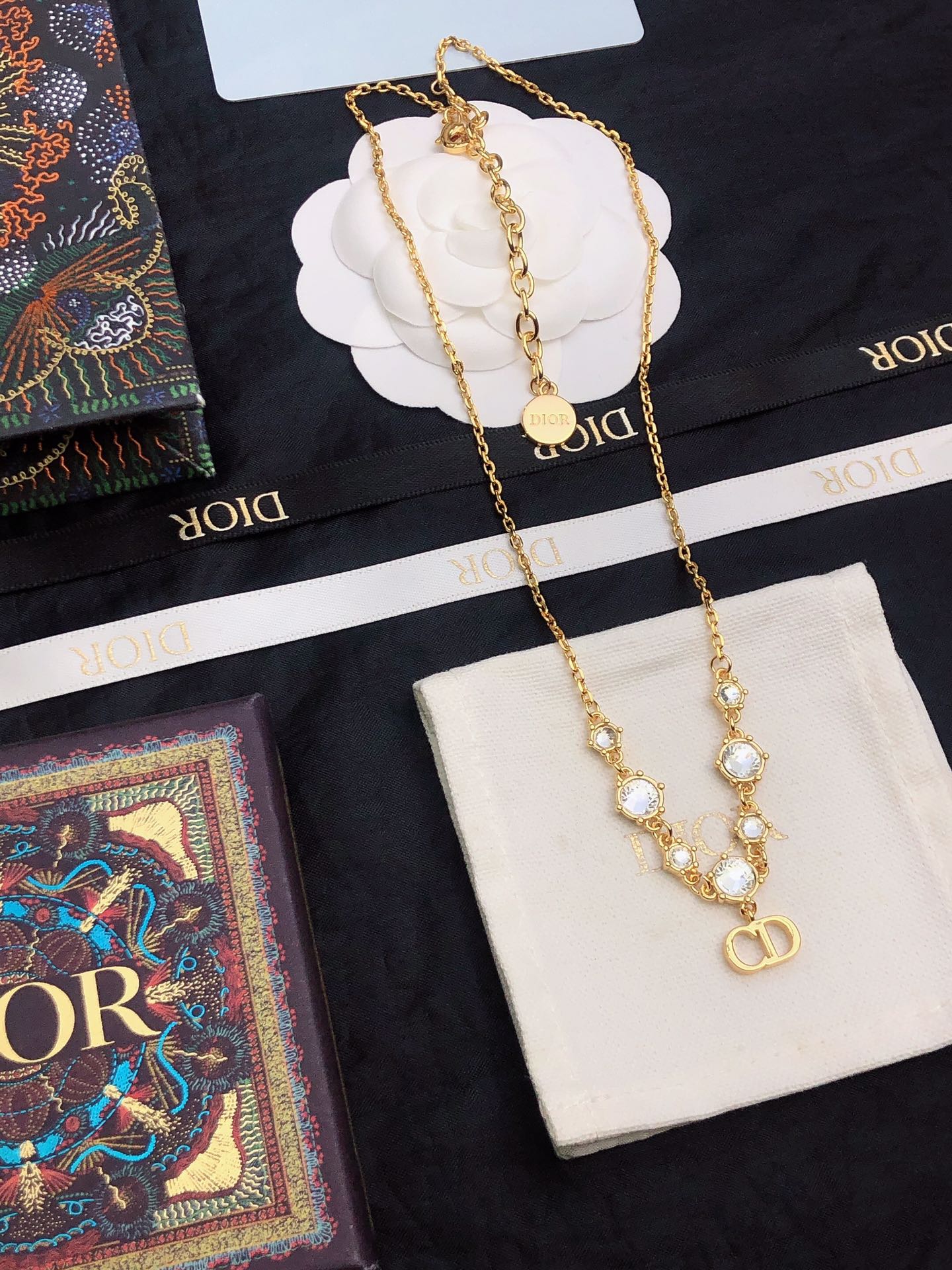 【DIOR】ネックレス、新しいネックレス万能シンプルファッションオーナメント-BRAND OFF