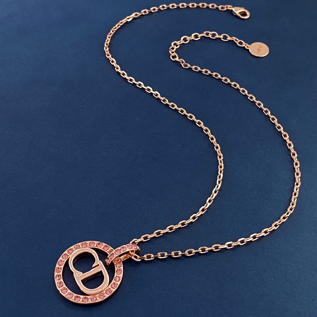 【 DIOR】ネックレス、新しいネックレス万能シンプルファッションオーナメント-BRAND OFF