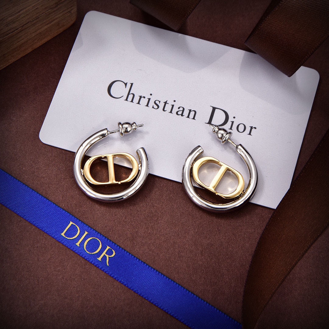【2026】【DIOR】ディオール  ファッションスタイルのイヤリング-BRAND OFF